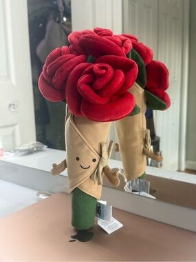 Authentic Jellycat Rose Bouquet